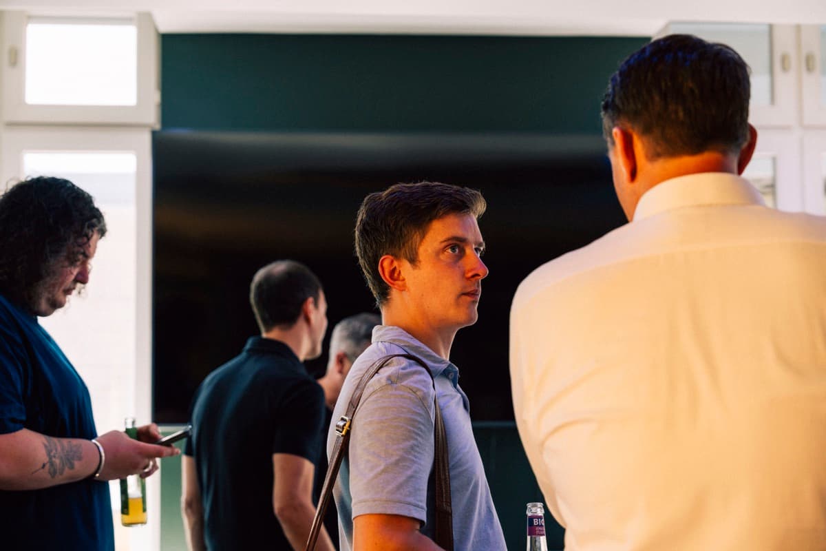 PreSales leaders in conversation at a live event
