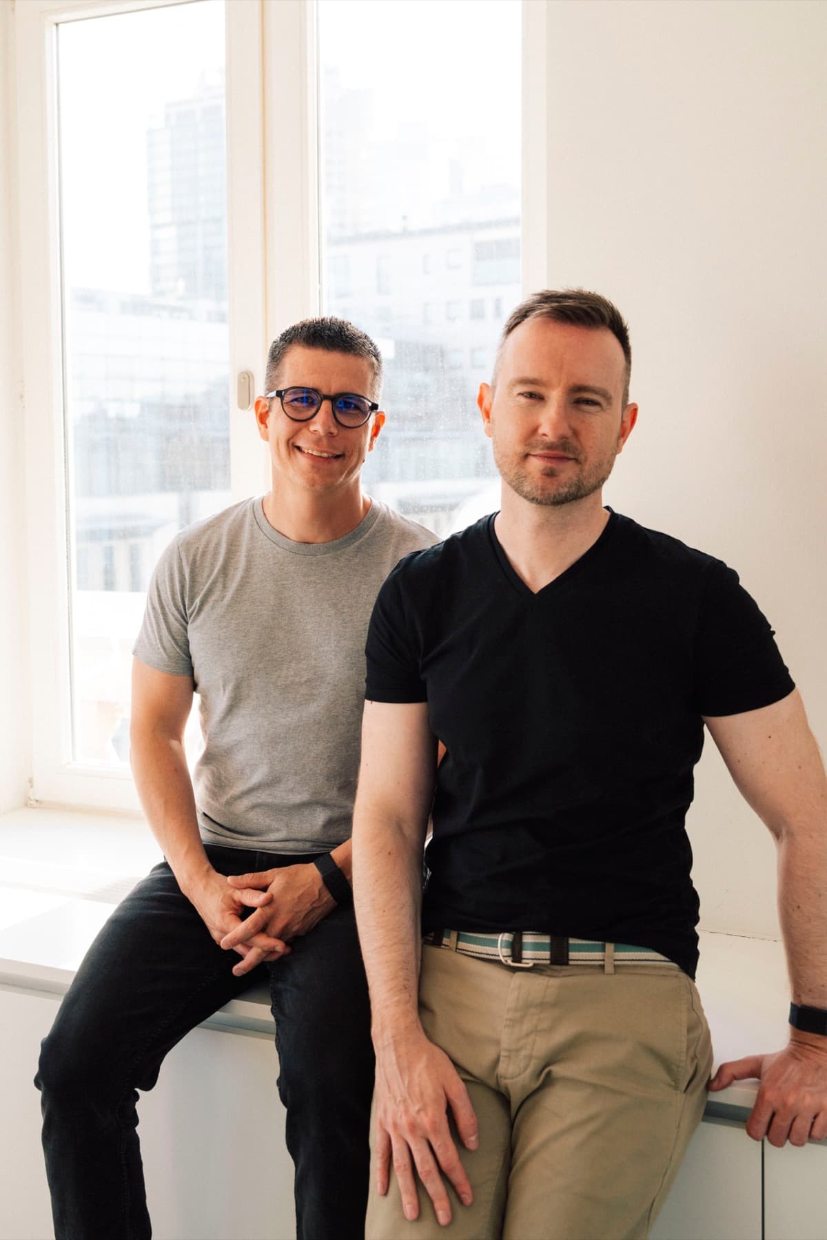 Tim Brömme and Jan-Erik Jank