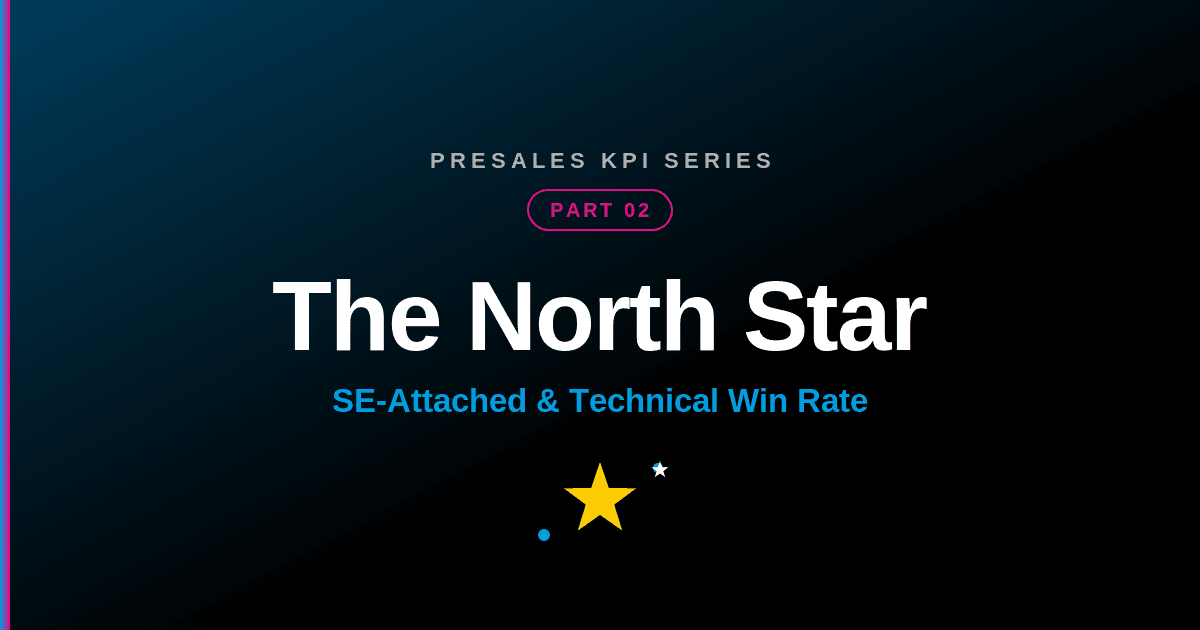 The North Star — Part 2 of the SE Rockstars PreSales KPI series